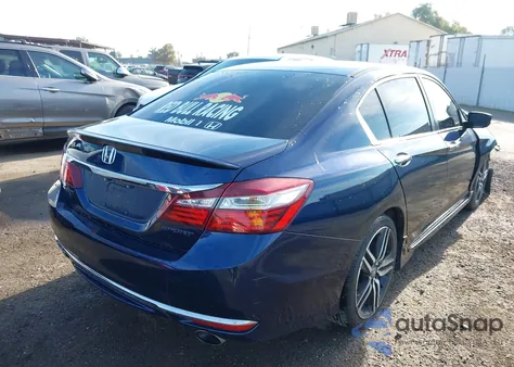 2017 Honda Accord Sport z USA, uszkodzony, nr VIN 1HGCR2F59HA172195